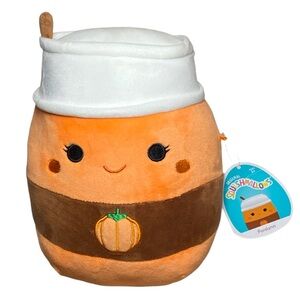 Squishmallows Paislynn Pumpkin Spice Latte 9" Plush Soft Toy 2021 KellyToy NWT